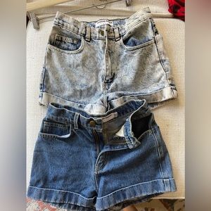 American apparel high waisted denim bundle